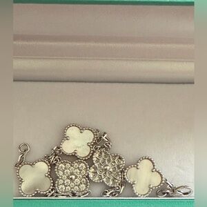 Moissanite & Mother of Pear